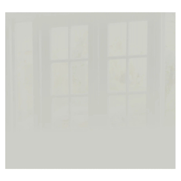 Decorative Glass Wall Tile (598 x 650 X 6mm) Papyrus White