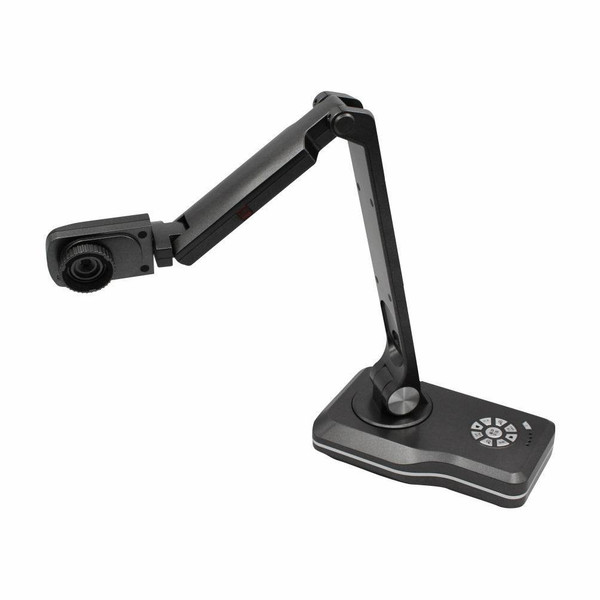 Visualizer Presenter Deluxe by 67, Featuring 100x Digital Zoom, a 13MP Cmos Sensor Camera with Adjustable Arm, Ideal for Presentations and Large Image Capture, Compatible with Microscopes and Various Display Devices.