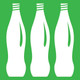 Three-Way Recycling Bin Sticker Top and Front | Office Accessories | Office Stock