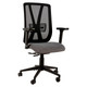 Kite Mesh Medium-back Office Chair SAC-MB-KI, ergonomic office chair with a breathable mesh backrest, adjustable armrests, cushioned seat, and rolling casters for mobility.