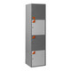 Four-compartment Agile Steel Working Locker