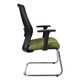 Zhavia Mesh Visitor Office Chair with Y800 Adjustable Three Positional Arm Side View | Office Chairs | Office Stock