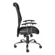 Claudius Mesh High-back Office Chair  with Y500 Chromed Y-Arm Side View | Office Chairs | Office Stock