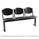 Three-seater Fixed Polypropylene Auditorium Seating | Office Furniture | Office Stock