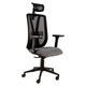 Kite Mesh High-back Office Chair Sac-HCH-Kit, Ergonomic Office Chair with Mesh Backrest, Adjustable Headrest, and Cushioned Seat for Comfort and Support.