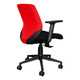 Coral Operators Office Chair SAC-OCH-COR, ergonomic black office chair with adjustable armrests and a mesh backrest. (Red Mesh) Coral Operators Office Chair SAC-OCH-COR, ergonomic black office chair with adjustable armrests and a mesh backrest. (Red Mesh)