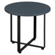 Chris Laptop Table Round Leather Top