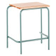Single School Desk in Saligna Wood 750 mm Wide Single School Desk in Saligna Wood 750 mm Wide