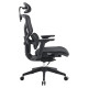 JOI High-Back Body Balance Office Chair in Black Colour Fabric Seat Slide SKU JOI-HBC-CH12000BLACK