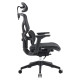 JOI High-Back Body Balance Office Chair in Black Colour Fabric Seat Slide SKU JOI-HBC-CH12000BLACK