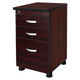 Desk Height Pedestal; Two Drawers; Deep File; Pen & Pencil Tray; Central Locking.