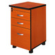 Desk Height Pedestal; Two Drawers; Deep File; Pen & Pencil Tray; Central Locking.