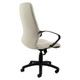 Morant 4 x 4 High-back Chair, beige ergonomic office chair with armrests and adjustable height on a wheeled five-star base.