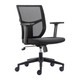 Mars Mesh Operators Office Chair. Black mesh back frame. Black fabric seat with moulded foam. Nylon arms with PP arm pads. Swivel and tilt Mechanism. Class 3 gas lift. Nylon base.
