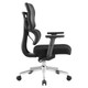 Up Ergo Medium-back Office Chair, ergonomic office chair with a high back, cushioned seat and adjustable armrests, designed for comfort and support in a professional workspace.
