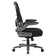 Big and Tall 500LBS Netted High-back Office Chair | JOC-HCH-CH5800, a black ergonomic office chair with a high back, padded armrests, and adjustable features designed for heavy-duty support.