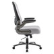 Big and Tall 500LBS Netted High-back Office Chair, ergonomic office chair with cushioned seat, adjustable armrests, and sturdy five-wheel base.