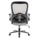 Big and Tall 500LBS Netted High-back Office Chair | JOC-HCH-CH5800, ergonomic office chair with a breathable mesh back, adjustable armrests, and a sturdy five-star base with casters.