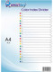 Polyprop Index Dividers - Colour - A-Z Printed 20 Part