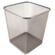 Square Wastebin (Silver) - LD01-129