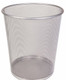 Round Wastebin (Silver) - LD01-159