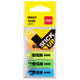 SIGN HERE FILM inDEX TABS 44X12mm 5x20SHEETS COLOUR - EA11302