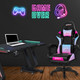 Black & Gradient Premium Gamer Gaming Chair