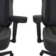Gametech - Shadow Knight Genuine Leather Black Gaming Chair