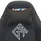 GameTech - Shadow Knight Genuine Leather Black Gaming Chair