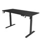 GameTech Height Adjustable Electronic Standing Desk (1200x600x720-1170) - Black GAM019