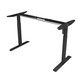 Gametech Height Adjustable Electronic Standing Desk (1200 x 600 x 720-1170) - Black GAM019