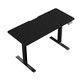 GameTech Height Adjustable Electronic Standing Desk (1200X600X720-1170) - Black GAM019