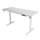 Gametech Height Adjustable Electronic Standing Desk (1200 x 600 x 720-1170)- White GAM020