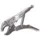 Curved Jaw Locking Pliers - 10" Silver