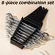 8 Piece Dual Purpose Wrench/Spanner Set 6, 8, 10, 12, 14, 17, 19 mm