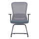 C4003B Grey Mesh with Black Frame Visitor Office Chair