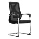 C4015 Grey Mesh with White Frame Medium-Back Office Chair