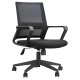 C4007A Black Mesh with Black Nylon Frame Medium-Back Office Chair