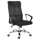 DB125 Black Mesh with Chrome Frame High-Back Office Chair
