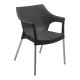 Harvest Black Indoor & Outdorr Dining Chair