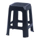 Split Black Stool