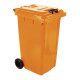 All-weather Wheelie (SABS Approved) 240L Orange Bin