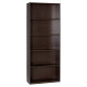 Sorted Book Case 5 Tier in Wenge Melawood