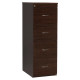 Sorted Filing Cabinet 4 Drawer in Wenge Melawood