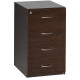 Sorted Desk High Pedestal, 4 Drawer in Wenge Melawood