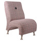 Tokyo Occasional Chair FUR-OCC-TOK, stylish furniture piece with colorful patterned fabric and metal legs.