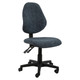 Lucea 1000 Typist Office Chair by 67, a Versatile Home Office Chair with Dark Grey Fabric Seat and Backrest, Adjustable Height and Tilt, on a Black Base with Five Wheels, Ideal for Ergonomic Comfort and Productivity.