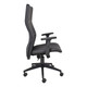 Genesis High-back Office Chair with Y400 Adjustable Arm Side View | Office Chairs | Office Stock