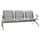 Heavy Duty Steel Airport Bench, stainless steel airport seating with three perforated seat panels and armrests. Heavy Duty Steel Airport Bench, stainless steel airport seating with three perforated seat panels and armrests.