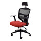 Que Mesh High-back Office Chair with Y75 T-Shape Polyurethane Arm Front Side View | Office Chairs | Office Stock